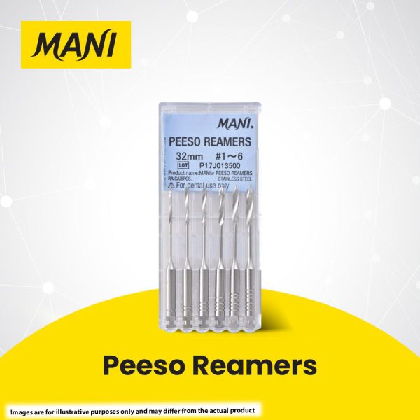Mani Peeso Reamers 32mm No. 2 (6) Mani Peeso Reamers 32mm No. 2 (6)