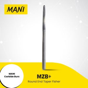 Mani Tungsten Carbide Bur MZB+ 015 Zekrya Long Taper FG OS Oral Surgery Long 28mm (4)
