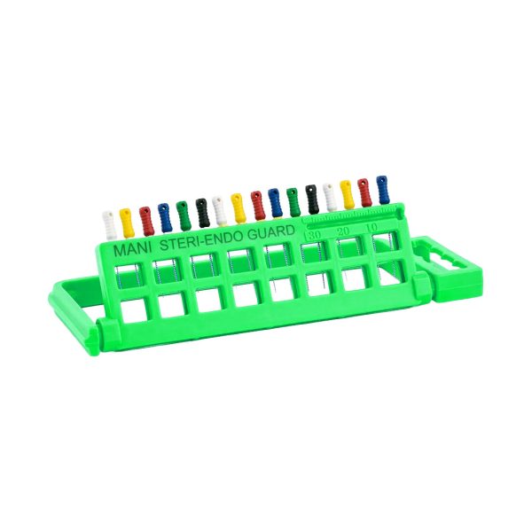 Mani Steri-Endo Guard Autoclavable Green Holds 16 Files